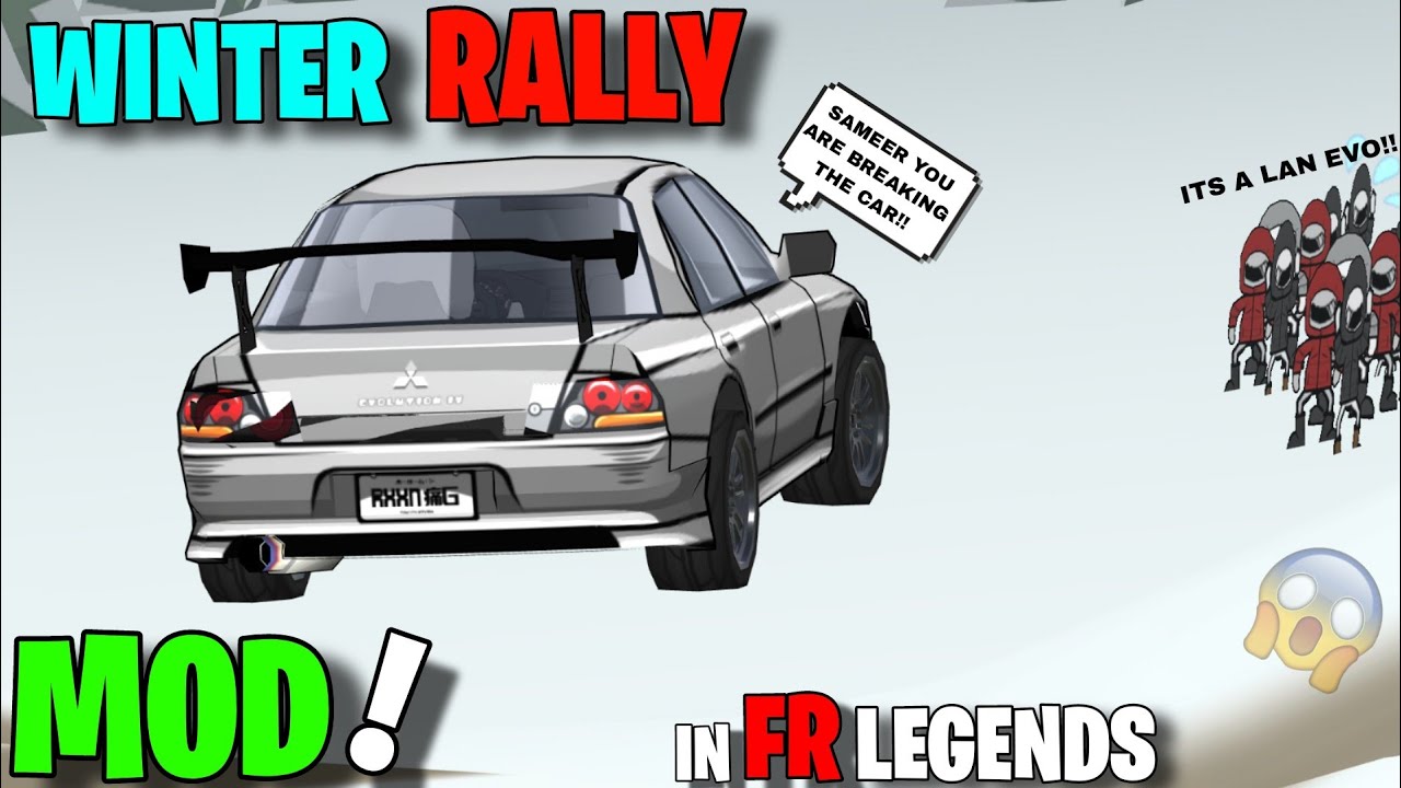 Winter Rally Map Mod in FR Legends: ️🚗 Skill Struggles & Hilarious ...