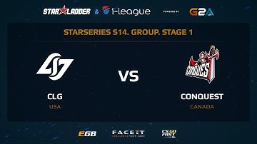 CLG vs Conquest - Map 1 - Mirage (SL i-League StarSeries XIV)