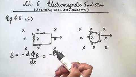 XII || Ch -6 || PART- 9 || NCERT SOLUTIONS example 6.4 & 6.5(ELECTROMAGNETIC INDUCTION)