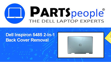 Dell Inspiron 14-5485 2-In-1 (P93G002) Back Cover How-To Video Tutorial