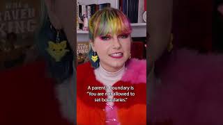 that is NOT what a boundary is