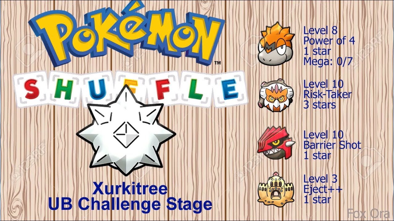 Pokemon Shuffle - Xurkitree - UB Challenge Stage