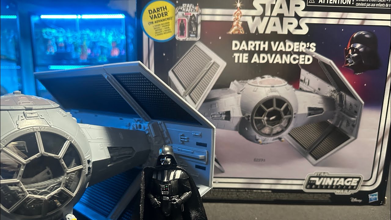 Star Wars the vintage collection darth Vader's tie advanced - YouTube