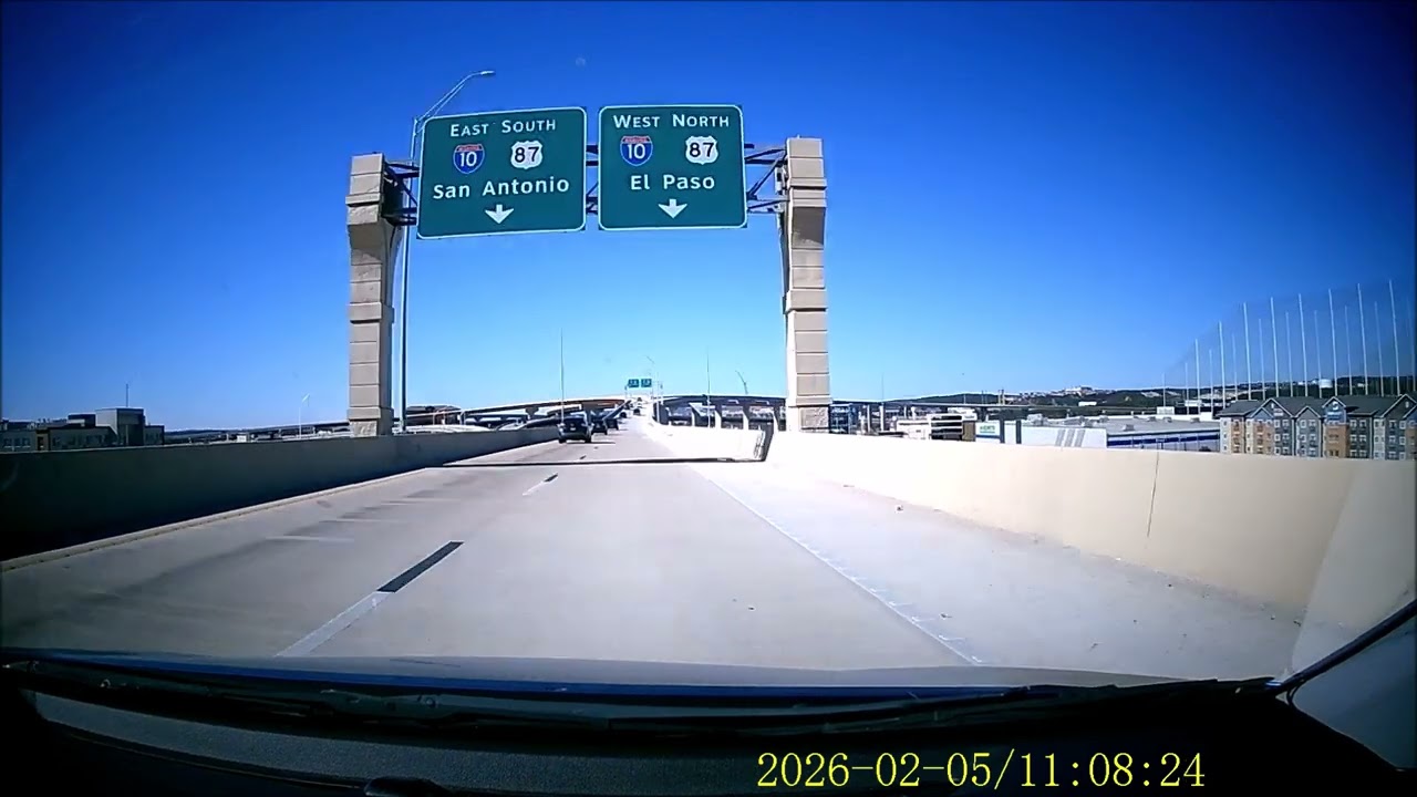 Eighth -- and final -- flyover in I-10/Loop 1604 interchange