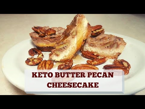 KETO| Butter Pecan pie cheesecake