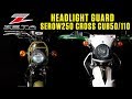 ZETA HEADLIGHT GUARD SEROW250 CROSSCUB50/110