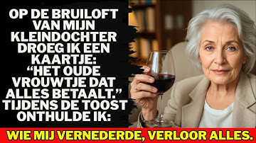 Na de bruiloft van mijn kleindochter zag ik 