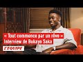 Notre interview du joueur anglais darsenal bukayo saka