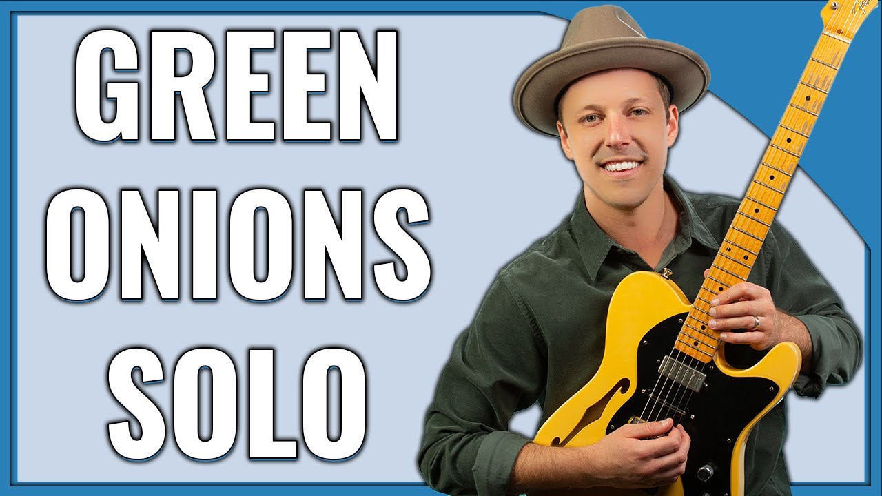 Green Onions Guitar Lesson (LEAD) YouTube