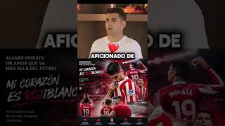 'La vida es lo más parecido al Atleti'. #futboleros #planetafutbol #morata #atleticomadrid