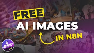 100% FREE AI image generation with n8n (Flux and Qwen)
