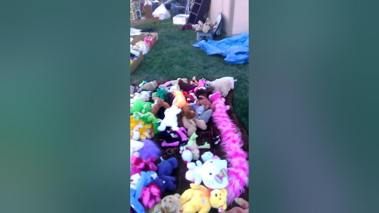 big beanie baby yard sale and more 3803 Kay St off e.38th down in