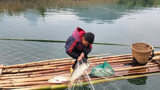 The story of an orphan boy khai who sets a net to trap jumping carp to catch fish to sell.❤️❤️