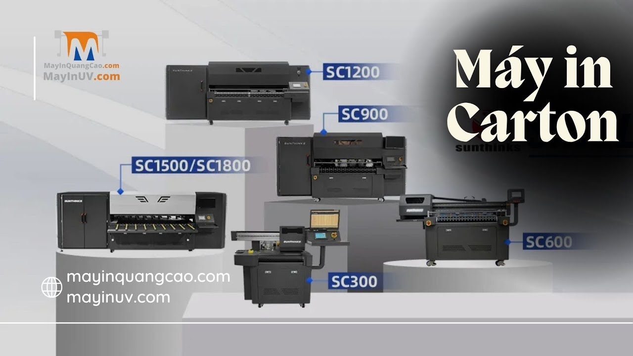 Máy in Carton, in bìa, thùng Carton | MayInQuangCao.com | MayInUV.com | 0937 569 868