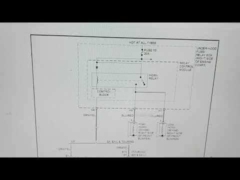 horn circuit explain car wiring diagrams explained how horn circuits