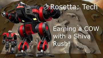 Earning a Cow with Shiva Rush | 8v8 Rosetta | Tech Spot | Beyond All Reason