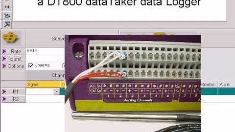 Tutorial for Connecting an RTD on the dataTaker DT800