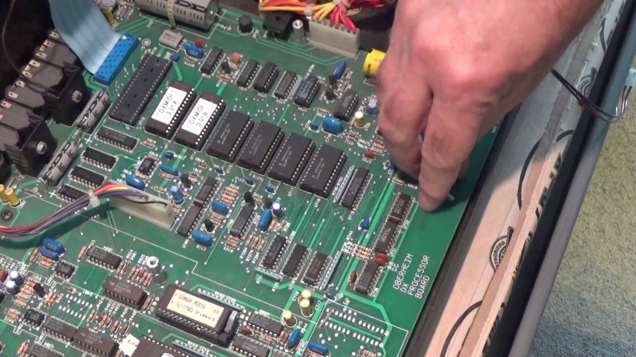 Electrongate DX MIDI installation