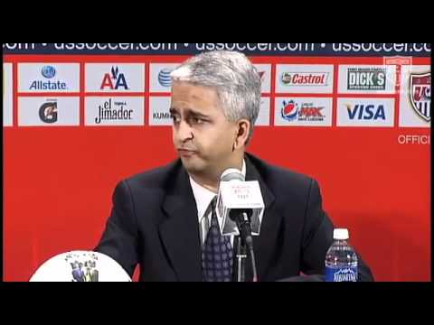 JÃ¼rgen Klinsmann's complete introductory press conference after being named United States Men's National Team head coach. He is introduced by Sunil Gulati, president of the US Soccer Federation. Part #2 of 3. August 1, 2011, Niketown in New York City. For more info please visit www.ussoccer.com