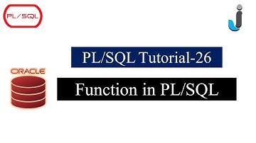 Oracle PL/SQL Tutorial 26- Function in PL/SQL with Example in Hindi | Javainhand