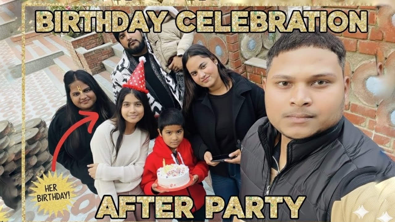 After party birthday celebration🥳🎉| shivam singh | shivam8vlogs | shivamvlog | shivamdailyvlog| 