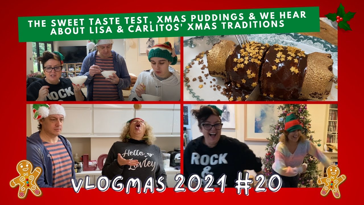 VLOGMAS 20 Сладкий вкусовой тест и мы узнаем о рождественских традициях Лизы и Карлитоса
