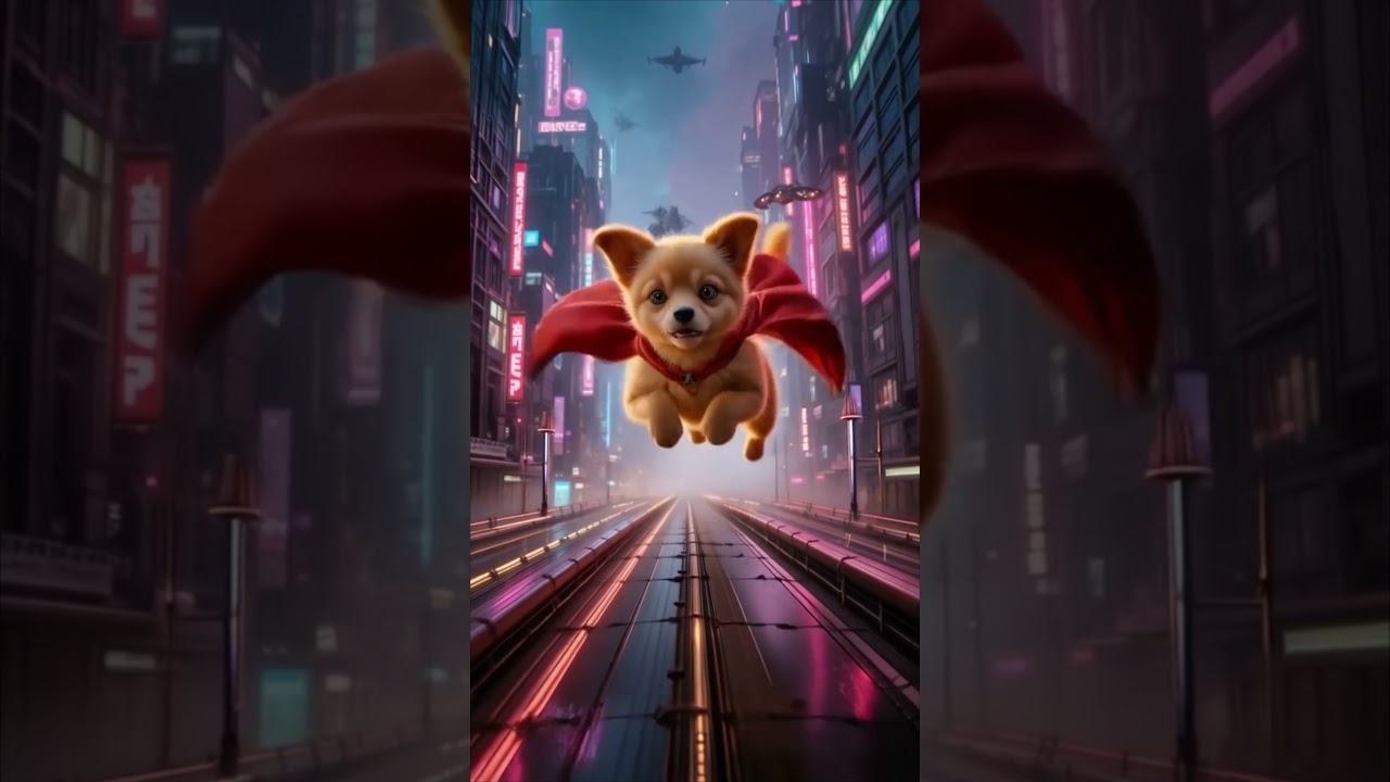 Super Puppy Neon City Sky Chase 