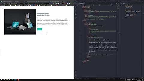 Responive Image Section HTML/CSS/BULMA Download
