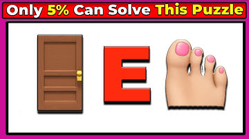20 Tricky Brain Teasers That Will Boost Your Thinking || Rebus Puzzles Challenge 35
