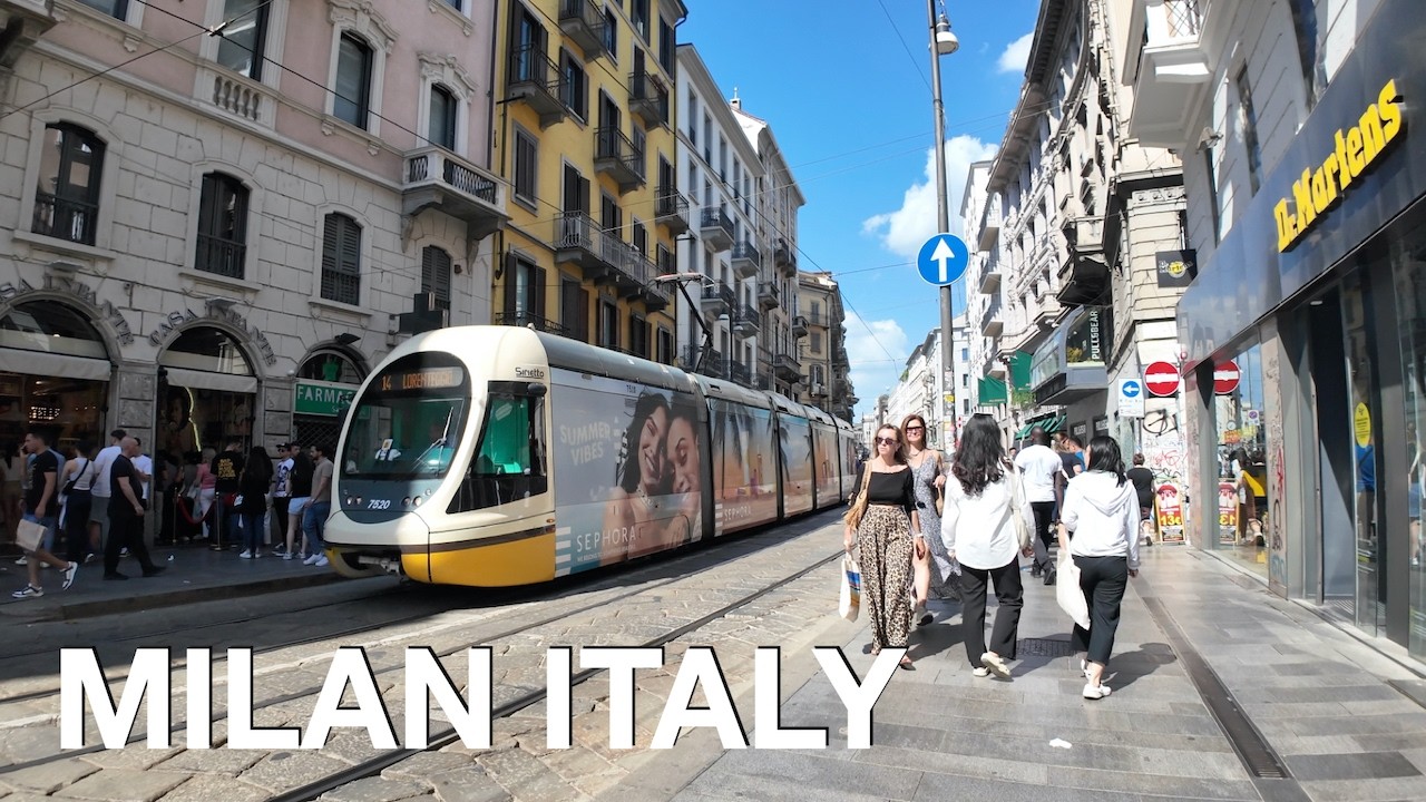 MILAN ITALY🇮🇹WALKING TOUR SUMMER 2024 16 JUNE