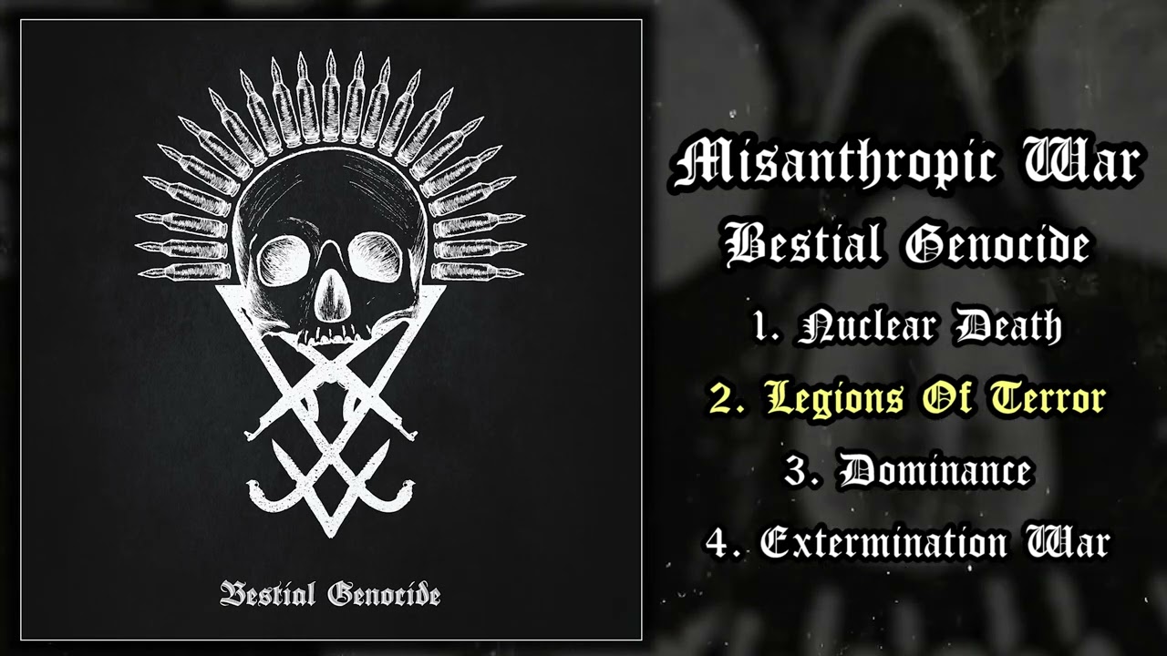 Misanthropic War - Bestial Genocide MC FULL EP (2021 - War Metal / Grindcore)