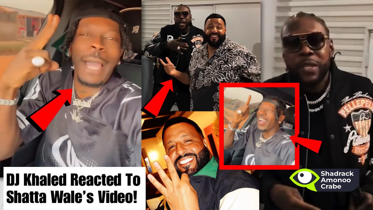 DJ KHALED бурно отреагировал на видео Shatta Wale, снятое для Vybz Kartel! Jah Vinci и другие зве...