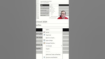 Formas de inserir e excluir planilhas no Excel #byeverton #microsoft #shorts