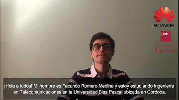 SEEDS FOR THE FUTURE - HUAWEI 2021 Facundo Romero Medina