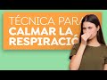 Ejercicio para bajar la velocidad de la respiración cuando tienes ansiedad