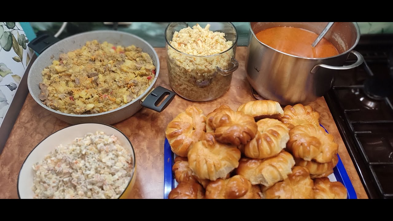 Наготовила !!! Меню на 2 - 3 дня !!! / Delicious menu for 2-3 days!!!