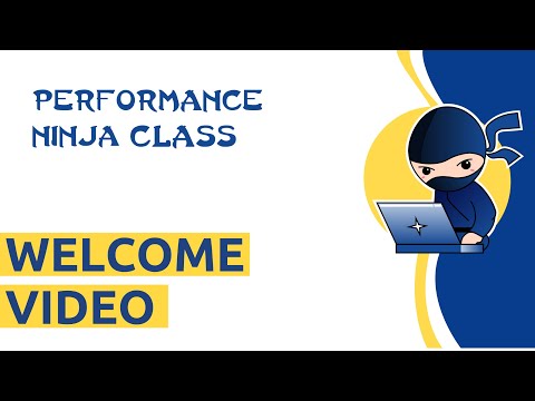 Performance Ninja -- Welcome Video