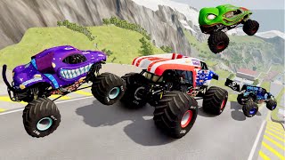 Monster Jam | Monster Trucks | High Speed Monster Jam Crashes, Freestyle, & Racing #35