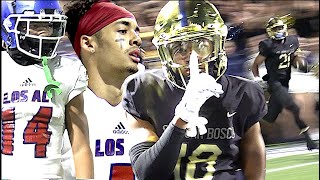 St John Bosco Ran for 550+ Yards ! Los Alamitos Oklahoma Commits Went CRAZY | 100+ Combined Points