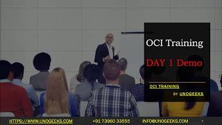 OCI Training | Oracle Cloud Infrastructure Overview | Cloud Computing & OCI Architecture |Day 1 Demo