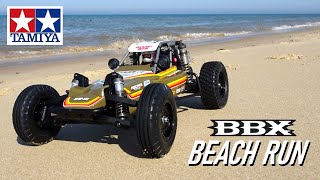 Tamiya BBX 2WD Off-Road RC Racing Buggy - Beach run performance test screenshot 2
