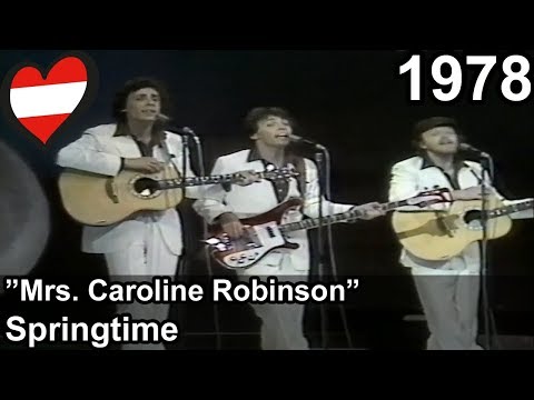 Mrs Caroline Robinson ( Eurovision 1978 )