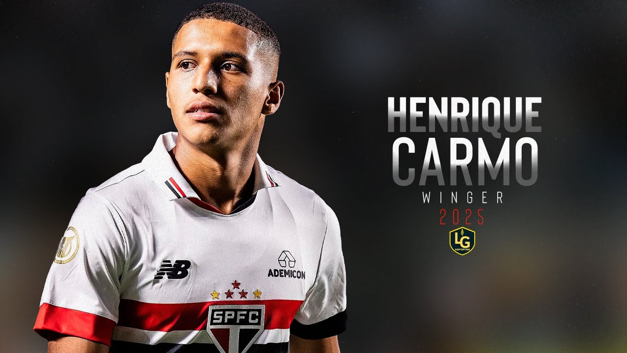 ⚽ HENRIQUE CARMO | WINGER – EXTREMO CANHOTO | SÃO PAULO FC Skills, Goals & Assists | HD 2025