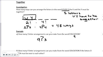 2 3 Permutations when all objects are Distinguishable