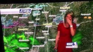 WAVE3's Dawn Gee & Lauren Jones can't stop laughing!