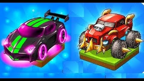 Merge Battle Car: Best Idle Clicker Tycoon game Android Gameplay