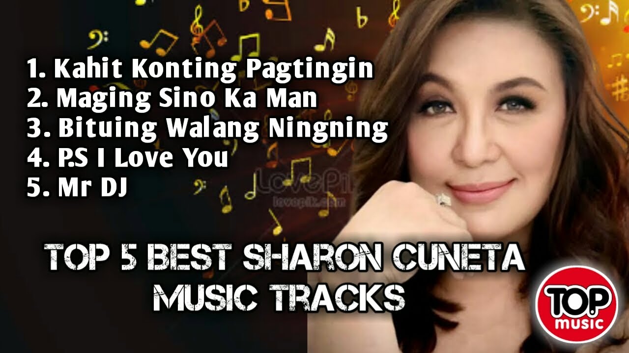 Top 5 Best Sharon Cuneta Music Tracks  Non Stop Playlist