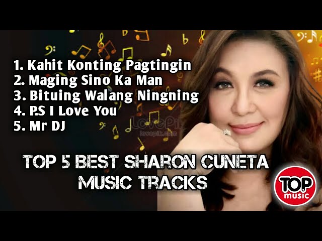 Top 5 Best Sharon Cuneta Music Tracks | Non Stop Playlist class=