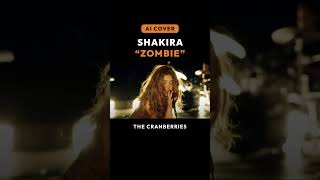 Shakira - Zombie (AI COVER) #Short