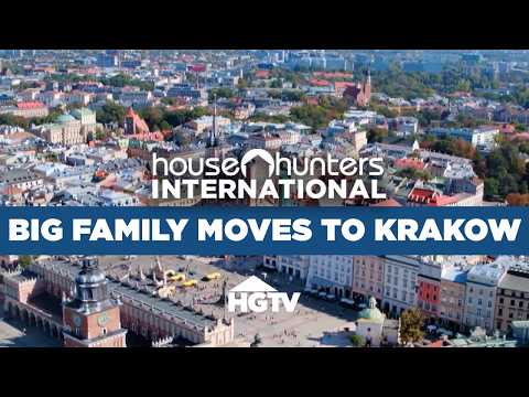 A Family of Six Move to Krakow - Full Ep. Recap 🇵🇱 House Hunters International | HGTV